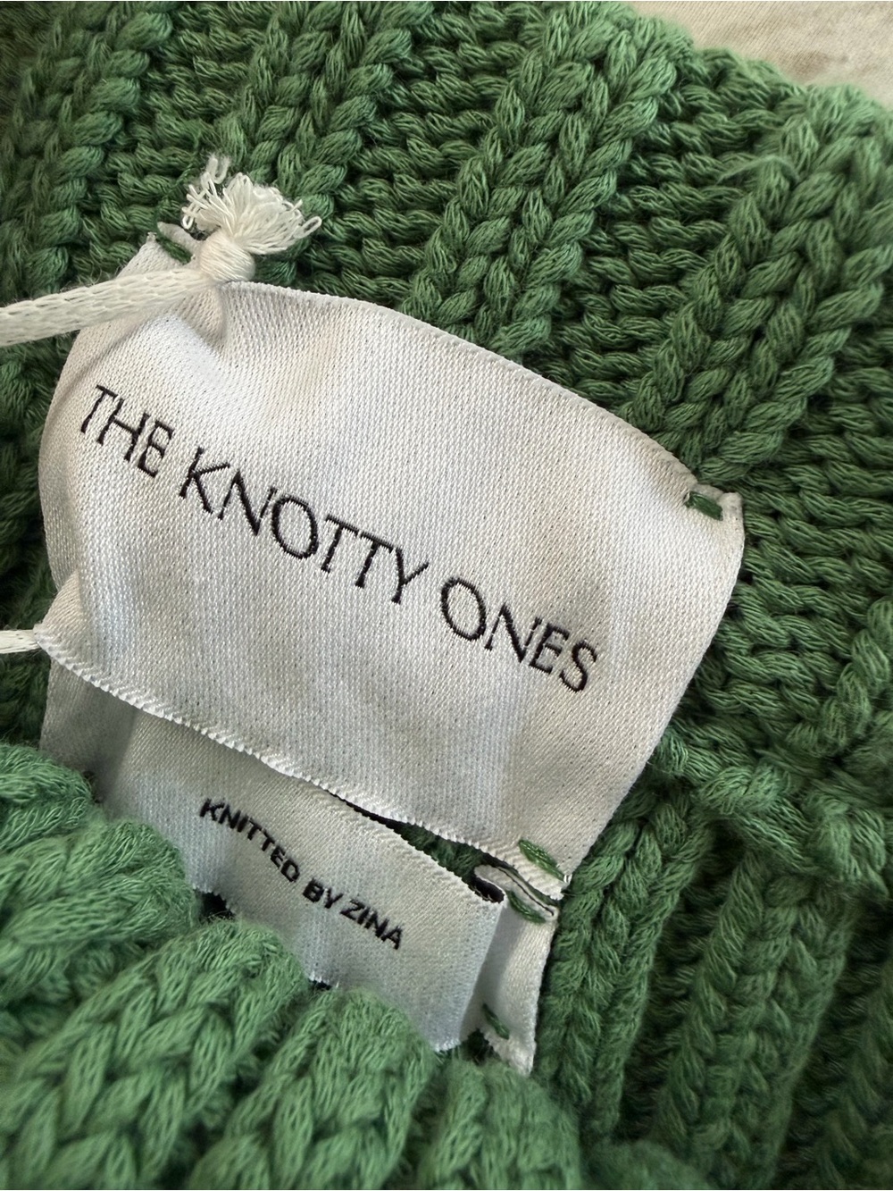 The knotty ones Pilnatis
FERN GREEEN COTTON SHORTS - Picture 3 of 4